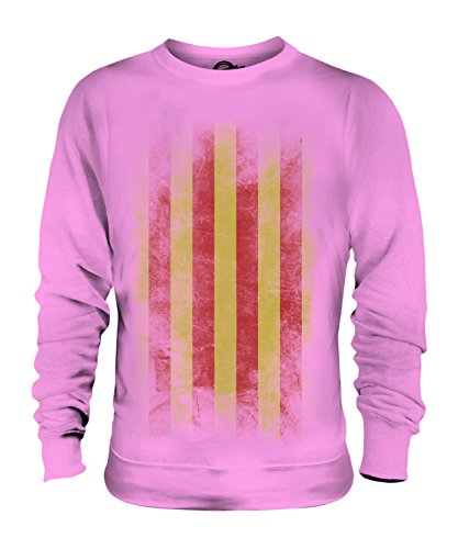 Sweat-shirt Catalogne drapeau dégradé unisexe Candymix en coton