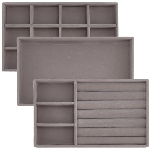 SOFPLATE 3�� 3�X�^�C�� �O���[ �x���x�b�g �W���G���[�����o���I�[�K�i�C�U�[ �g���C �ςݏd�ˉ\ �x���x�b�g �W���G���[�I�[�K�i�C�U�[ �o���N �J�X�^�}�C�Y�\ �����o���C���T�[�g �����O�C�������O�z���_�[ �l�b�N���X �u���X���b�g ���[ �f