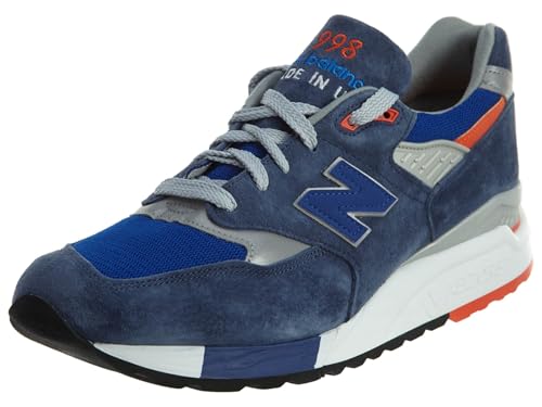 Baskets New Balance M998 bleu orange pour sublimer votre style urbain quotidien