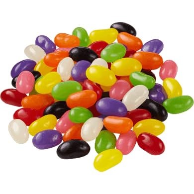 Jelly Beans - Paquete de dulces a granel de 9.70 oz (9.7 onzas), contiene aproximadamente 100 piezas, sabores surtidos, dulces variados Lecsa