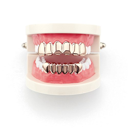 Grills para dientes con baño de oro 18k OOCC miniatura 5