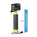 Sametop Poignée Flottante Monopode Etanche Compatible avec Gopro Hero 10, 9, 8, 7, 6, 5, 4, Session, 3+, 3, 2, 1, Hero (2018), Max, Fusion Caméra Sport