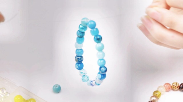 Lot De 1020 Perles En Verre Facettées Bleues Pour Bijoux - Marque TAIHOBO - Neuf