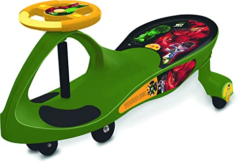 Image of Toyzone Ben 10 Premium Magic Car-51589 | Ride-on Car | Push Car | Swing Car | Comfortable & Durable Seats | Elegant Design | Twister Ride on | Magic Toy Car | for Kids Age 2+Swing Car |