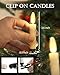 FPOO 20 PCS Christmas Tree Candles Lights Flickering,Clip on Candle Battery Operated Taper Candle Stick with Timer,Mini Flameless Candles for Wreath Candelabra Waterproof Outdoor