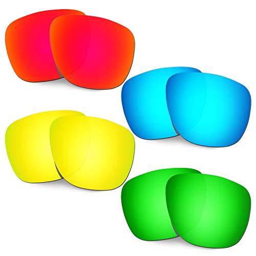 Lentille de rechange Oakley Crossrange XL OO9360 Rouge Bleu Vert verres lunettes de soleil