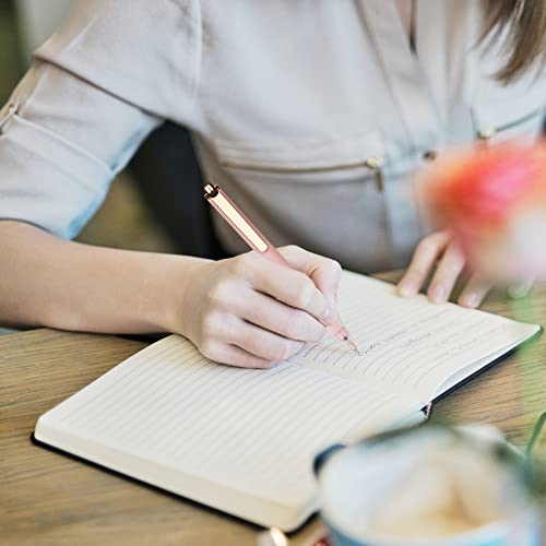 Huohuair 16 Pcs Pens（8 Pens+8 Refills） Fine Point Smooth Writing Pens, Personalized Ballpoint Pens, Flair Colorful Pens, Black Ink 1.0 Mm Journaling Pen, Office Supplies For Women & Men, Note Taking #TOP6