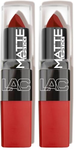 Image of L.A. COLORS Matte Lipstick, Starlet CML470 (Pack of 2)