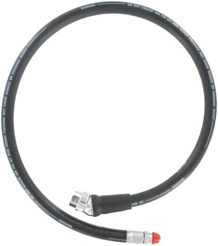 Atomic Comfort Fit Swivel Hose in Stainless Steel or Titanium fits Atomic Aquatics Second Stages Dive Diving Regulators, Titanium