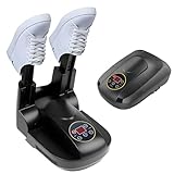 Asciuga Scarpe Elettrico,Asciuga Stivali Pieghevole Con Timer,Asciugatrice Per Calzature,C...