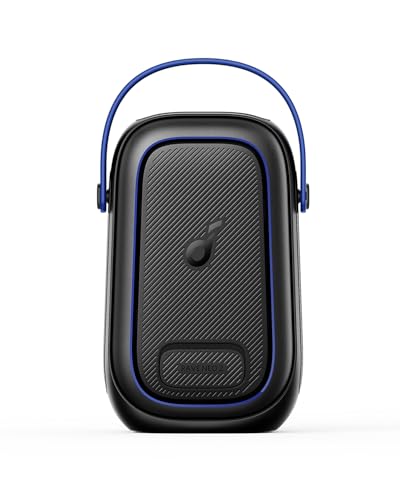 Image of Soundcore Anker Rave Neo 2 Portable Speaker with 80W Stereo Sound,Partycast 2.0,Light Show,Ipx7 Waterproof(Floats On Water) 18H Playtime,Customizable Eq & Bass Up for Party,Backyard-Black,USB