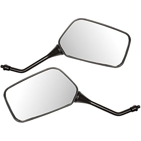 Ryde Universal 8mm Motorcycle/Scooter Mirrors - Black Cover