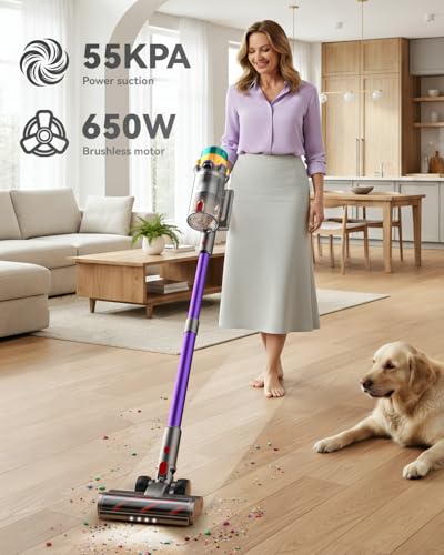 Cordless Stick Vacuum with HEPA