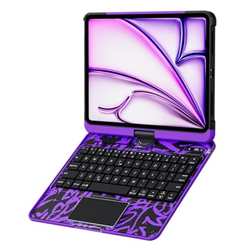 360°] iPad (A16) 2025 11 11C`/ iPad 10 10.9C` 2022 L[{[hP[X ̌^ NA ^b`pbht 7J[obNCgt Jt X}[gL[{[h  ܂ pxΉ 