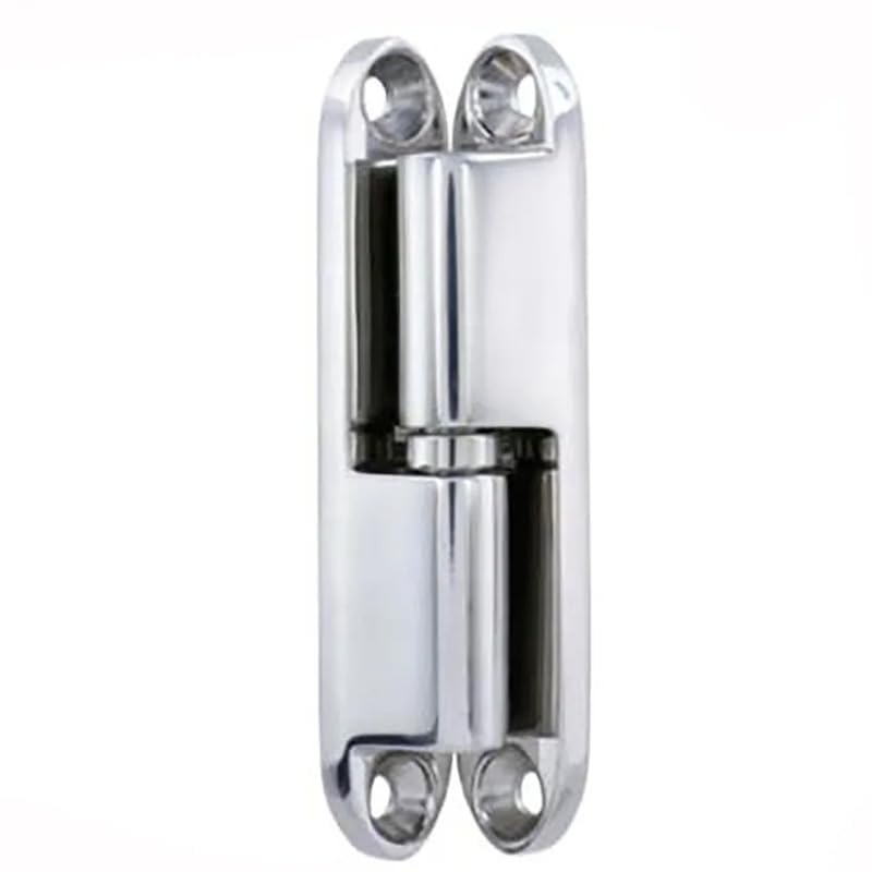 Charnière industrielle acier inoxydable 50mm amovible pour porte de placard