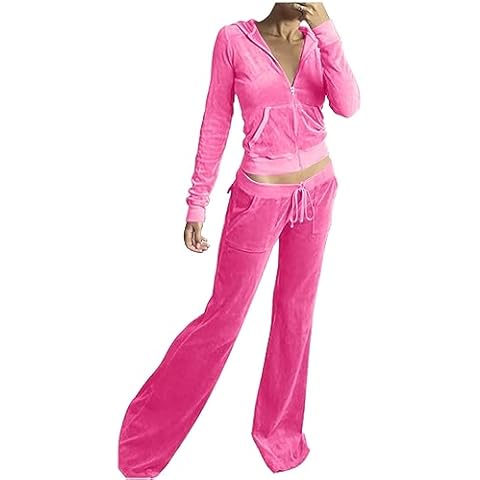 Mrat 2 Piece Velour Tracksuit for Women Cover