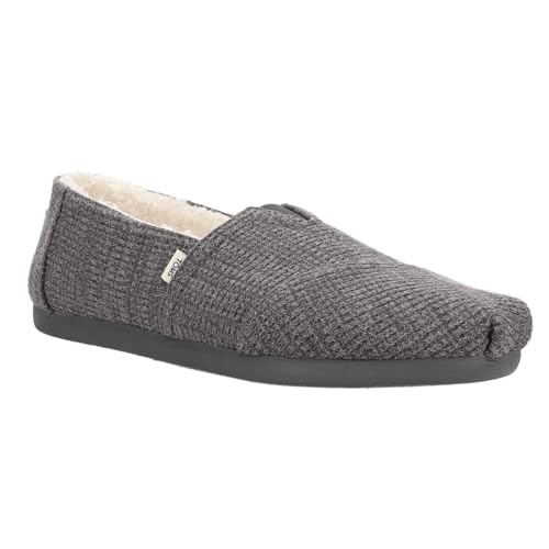 TOMS Mens West Elm X Repreve Alpargata Slip On Casual Shoes - Grey2