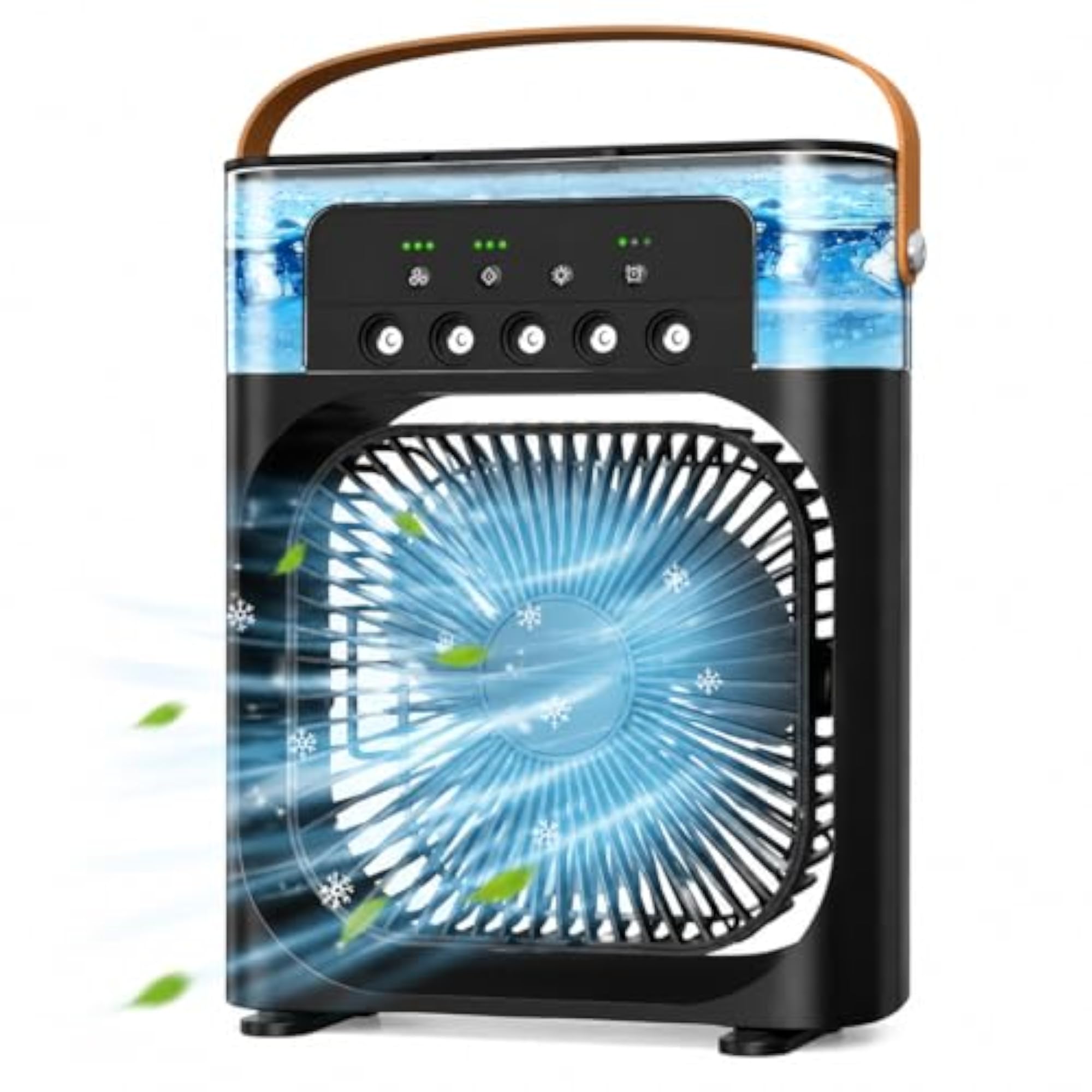 Black Mist Fan for Cooling and Comfort