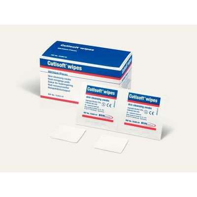 BSN Surgical DRESSINGS - SWABS, 50 x 2 Sachets,Cutisoft Wipes,72383-01