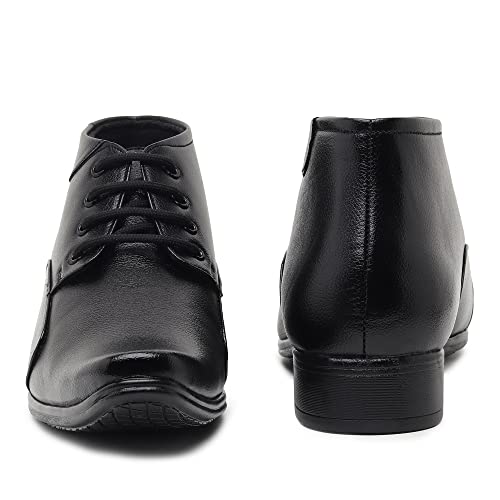 Image of Zixer Synthetic Leather Mens Formal Shoes || Office Formal Shoes Men Stylish|| Formal Shoes for Men Patent Leather Lace Up Party Formal Shoe