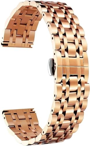 Bracelet de montre en acier inoxydable 316L SERDAS de qualité supérieure en argent