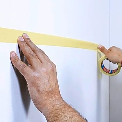 Maskeleme Bandı 25 METRE 48 MM Koruma Kağıt Bant Boya Tamir Ahşap Cam Metal Oto Yüzey Yüksek Kalite
