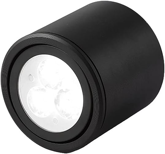 Recessed Nordic Style Spotlight Black Downlights Surface Mounted Downlights 5W Spotlamp White Light Bar Spotlight Modern Simple Spotlight Stage Light 3W LED Rotating Adjustable Ceiling Light Int