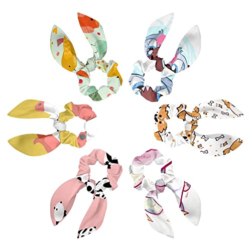 Chouchous cheveux nœud papillon chat et pirate pour femmes et filles