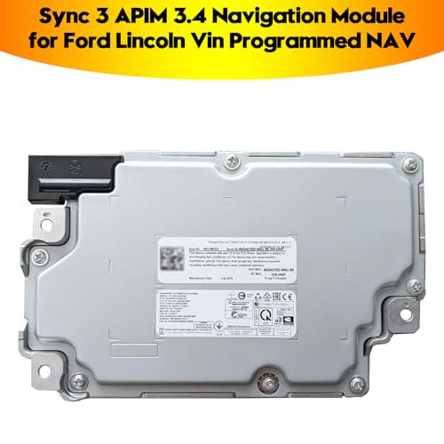 Sync 3 APIM 3.4 Navigation Module original con mapas de España y programación VIN de sustitución 4