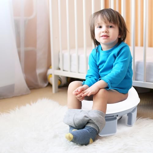 TOSUTO Tragbare Baby Toilette, Faltbare Kindertoilette, Toilettensitz für Reise