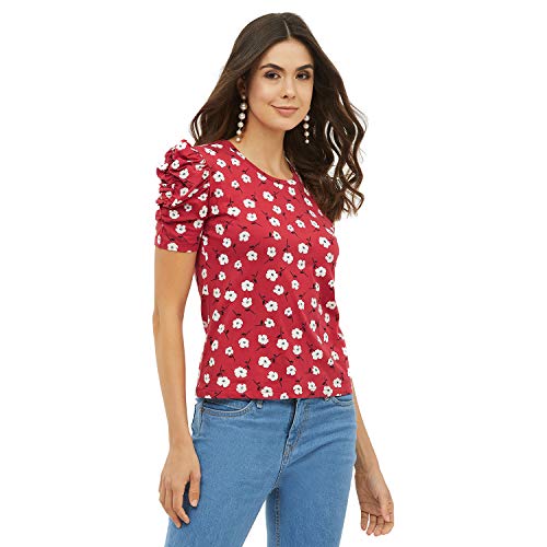Image of Harpa Women's Floral Regular Fit T-Shirt