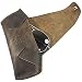 Rustic Leather Foldable Sunglass case Handmade by Hide & Drink :: Bourbon Brown