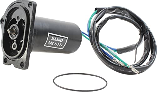 New 12V Tilt Trim Motor Compatible with Mercury Mariner & Force Marine Outboard Applications 25HP - 50HP 1986 1995 Replaces 827675A1 PT498NM 6255 18-6286