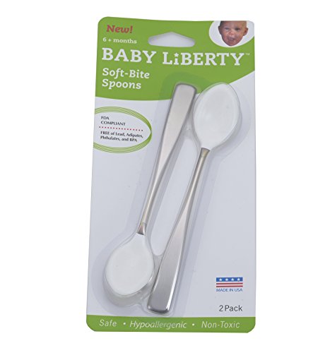 Baby Liberty Soft-Bite Spoons Made in USA (2)
