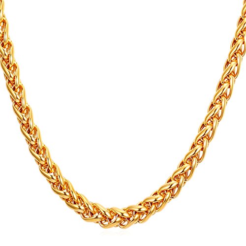 Nakabh Stainless Steel Elegant Statement Necklace Chain for Boys ...