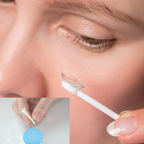 image for Elcoho 24 Pack Contact Lens Cases Contact Lens Holder Box Left/Right E