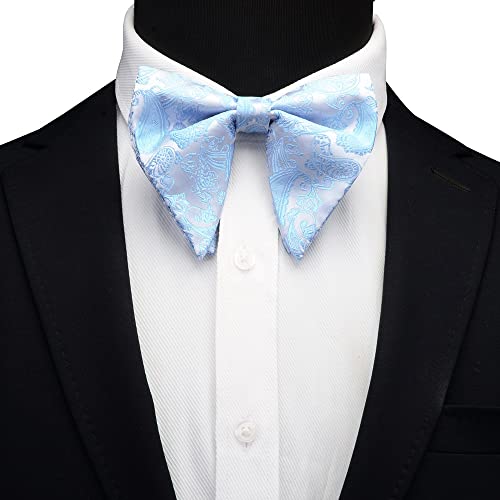 Set de Corbata de Seda para Hombre con Pañuelo y Gemelos miniatura 2