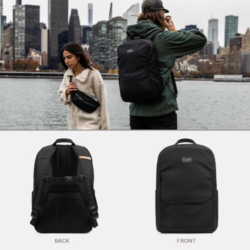 Silent Pocket Essentials Backpack with SLNT Faraday Laptop Sleeve - Signal Blocking, Protects Data & Devices Against Identity Theft - Great for Work, Travel, Hiking, Daily Commute2