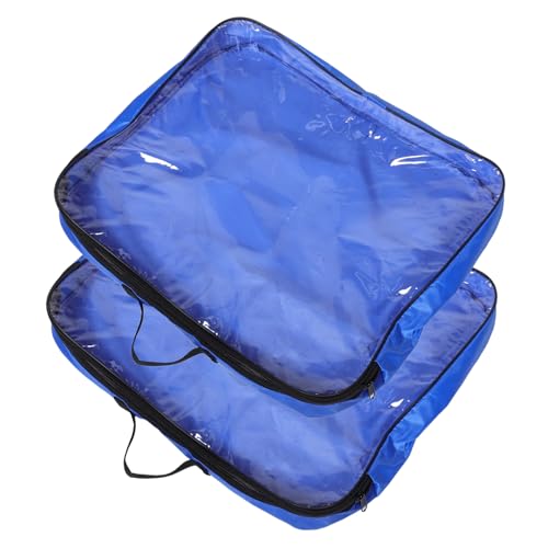 Toddmomy Roller Skates Bag Ice Skating Bag Storage Pouch Men's Women's Oxford Fabric Skating Bag Handheld Roller Bag for Carrying Inline Skates