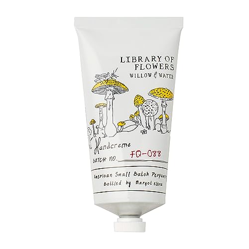 Library of Flowers Handcreme–Scented Hand Cream for Women Moisturizing Hand Lotion for Dry Hands Shea Butter Cocoa Butter