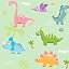 Dinosaurs Green