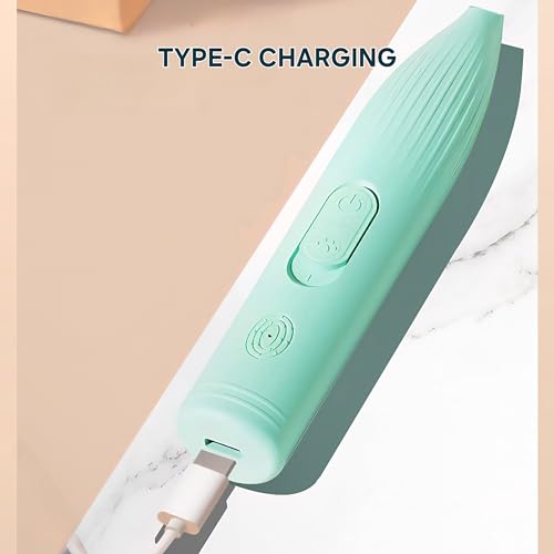 Image of Paw Trimmer with LED Light for Pet Dog,Cat, Multipurpose Grooming Tool, Light Blue with USB Charging (Sky Blue)