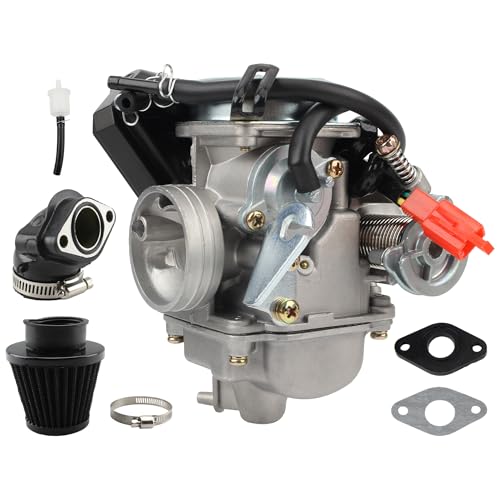 ABCERRSI PD24J Carb,26mm Carburetor Air Filter Intake Manifold Kit Compatible