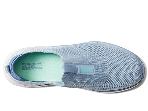 Image of Skechers Women Go Walk 6 Glimmering Slip On Shoe