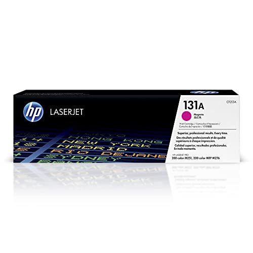 Black Friday - 40% OFF Original HP 131A Magenta Toner Cartridge | Works with HP LaserJet Pro 200 color M251 Series, HP LaserJet Pro 200 color MFP M276 Series | CF213A Super Sale 🛒 Original HP 131A Magenta Toner Cartridge | Works with HP LaserJet Pro 200 color M251 Series, HP LaserJet Pro 200 color MFP M276 Series | CF213A