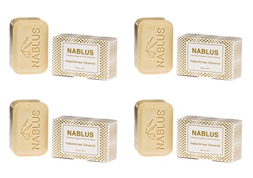 Natürliche Olivenölseife Olivenöl 4x 100g im Set Cover