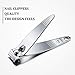 Mudder 100 Pieces Nail Clippers Set Bulk for Men Women Ultra Sharp Stainless Steel Fingernail and Toenail Clippers Flat Portable Travel Fingernails Sturdy Trimmer Pointed Pedicure Manicure Care Tool