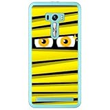 YESNO ミイラくん イエロー (クリア) / for ZenFone Selfie ZD551KL/MVNOスマホ(SIMフリー端末) MASSEL-PCCL-201-N057