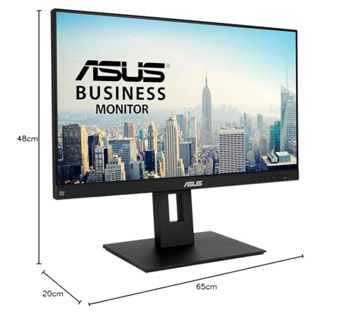 Asus BE24EQSB Business Monitor – 23.8", Full HD, IPS, Frameless, Mini-PC Mount Kit, Flicker free, Low Blue Light, Stand Ergonomico - Monitor - Immagine 7