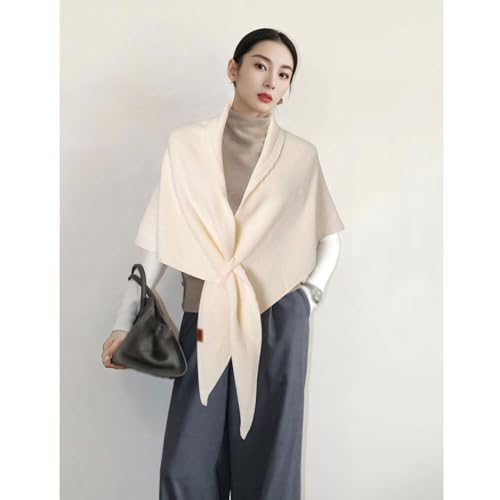 Women's Solid Color Shawl Wraps Women Knitted Shawls and Wraps Cardigan Cape Wool Cashmere Shoulder Top Sweater Shawl Scarf4